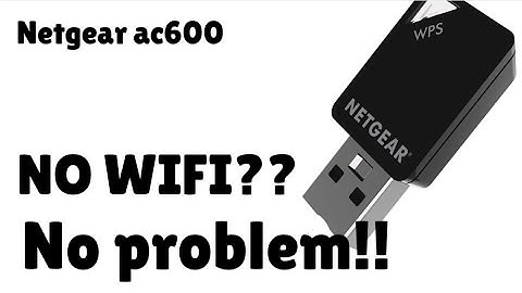 How to install and set up Netgear WiFi adapter (5min WiFi install!!)
