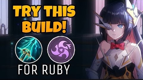 NEW RUBY GAMEPLAY | BEST BUILD FOR RUBY THIS SEASON 36  | ikanji Ruby | Day 1 | Mobile Legends
