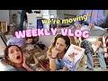 Were starting to pack up the apartment chaotic vlog