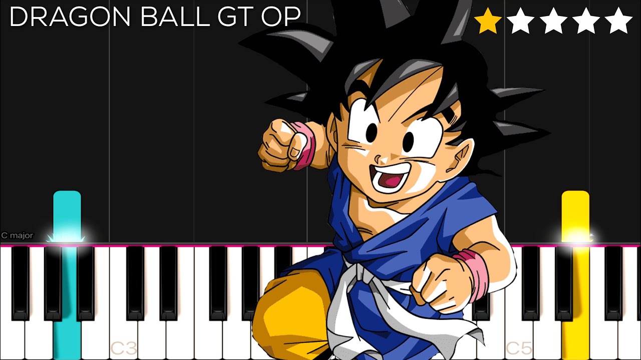 Dragon Ball GT Theme - Dan Dan Kokoro Hikareteku