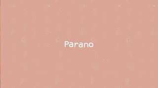 Louane - Parano (Lyrics video)