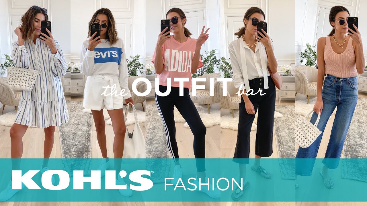 July Outfit Try On With Christine Andrew The Outfit Bar At Kohl S Youtube