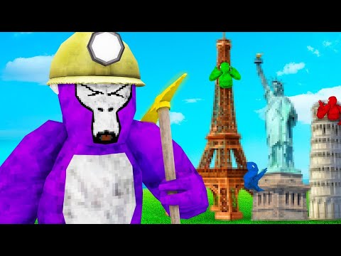 I Built Famous Landmarks in Gorilla Tag!