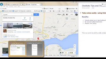 OneNote Tips and Tricks#9: Take notes easily-using linked notes feature