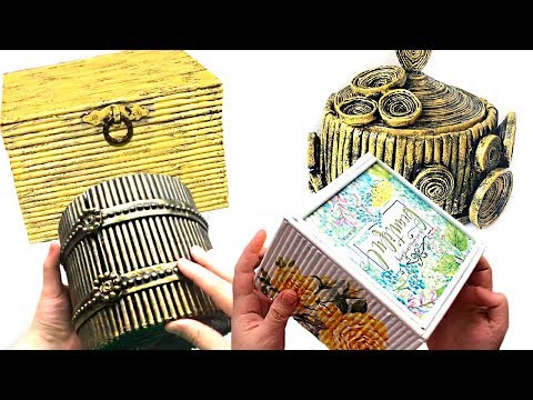 Vidéo: Boîte à Journaux Bricolage