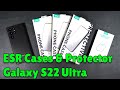 ESR Galaxy S22 Ultra Cases Lineup &amp; Camera Protector
