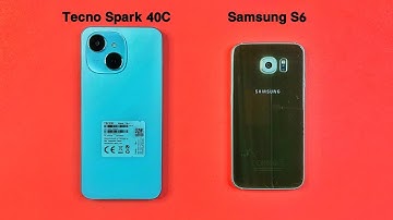 Tecno Spark 40C Vs Samsung Galaxy S6 | Speed Test & Comparison 