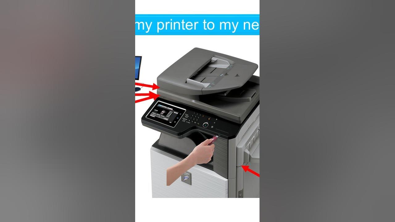 How do i connect my printer to my network ip address mx m364n mx m464n