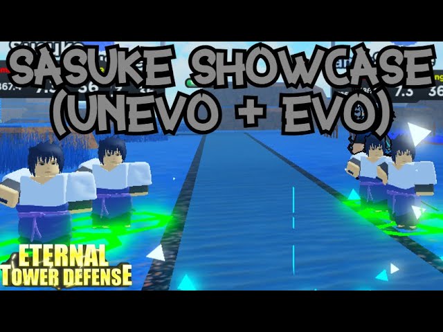 Young Sasuke Showcase  Ultimate Tower Defense - BiliBili