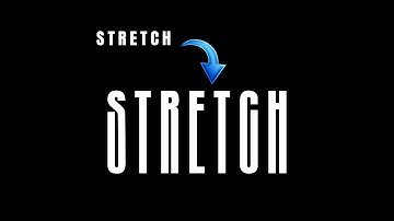 Stretch Text Effect in Photoshop || Typography || Adobe Photoshop Tutorial || Design With Frankee