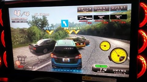 WMMT5DX+ VS BATTLE #237 : 4-WAY BATTLE : HAKONE (REVERSE/MIRRORED)