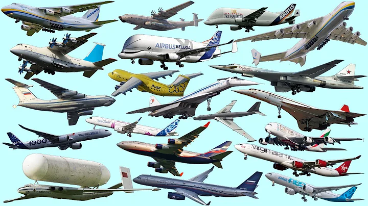 LARGEST AIRCRAFT and BIGGEST AIRPLANE in Europe | Antonov, Airbus, Tupolev, Ilyushin - QQ TOYS TV