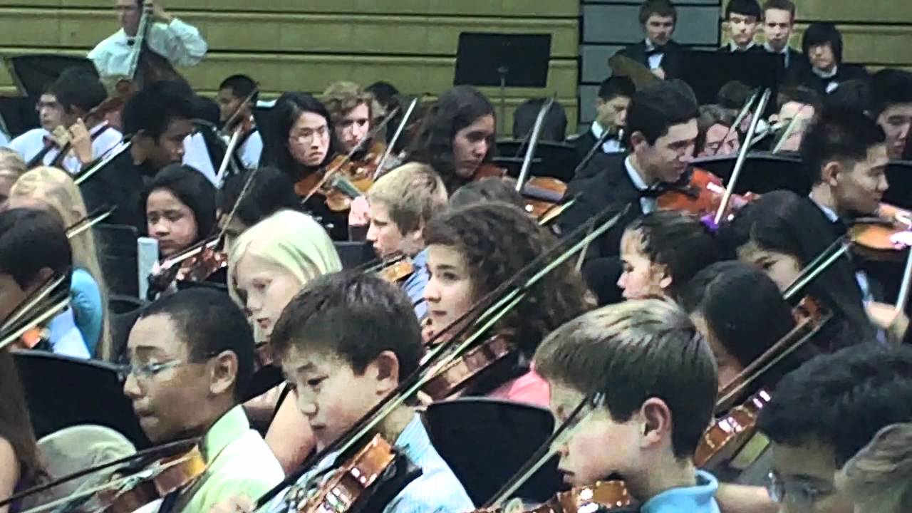 Violin Concert Finale at Capo Valley High School in Mission Viejo