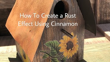 How to Create a Rust Effect Using Cinnamon