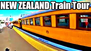 Train Journey In New Zealand | Steam Engine Train | Auckland Train Tour