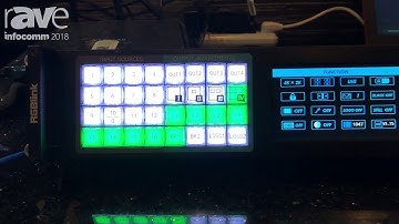 InfoComm 2018: RGBlink Features the D6 4K@60 In-Out Solutions With Full HDR