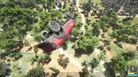 SCUM Car flying glitch