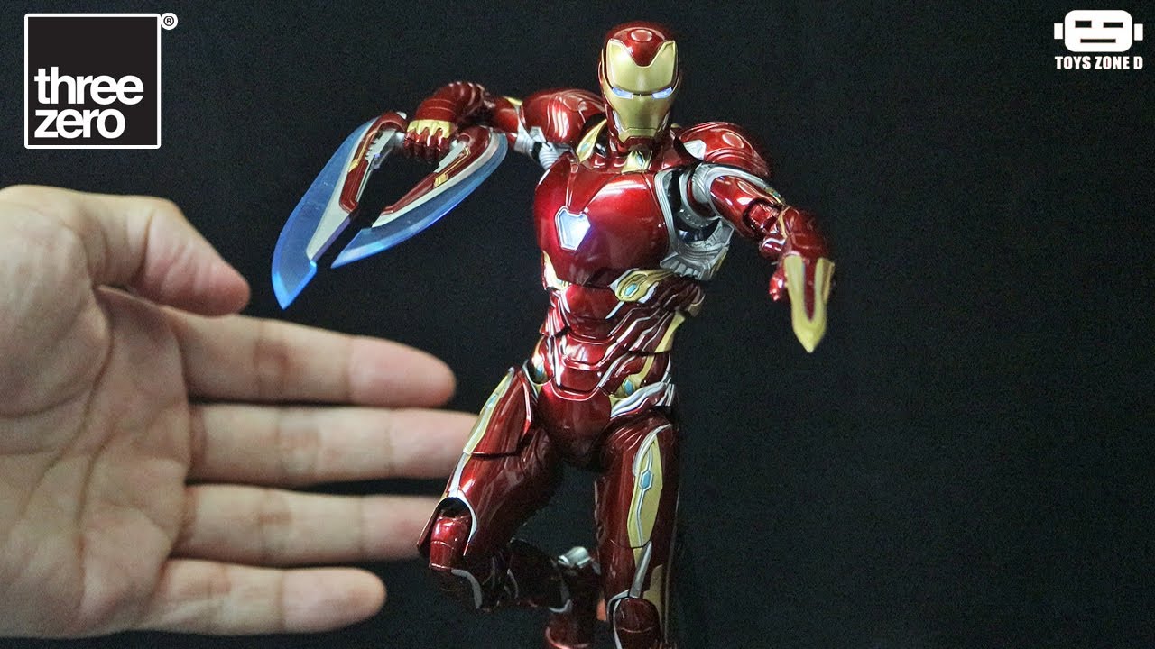 MARVEL - Iron Man Mark 3 DLX AF Infinity Saga - Figurine 17.5cm :  : Figurine Threezero Marvel