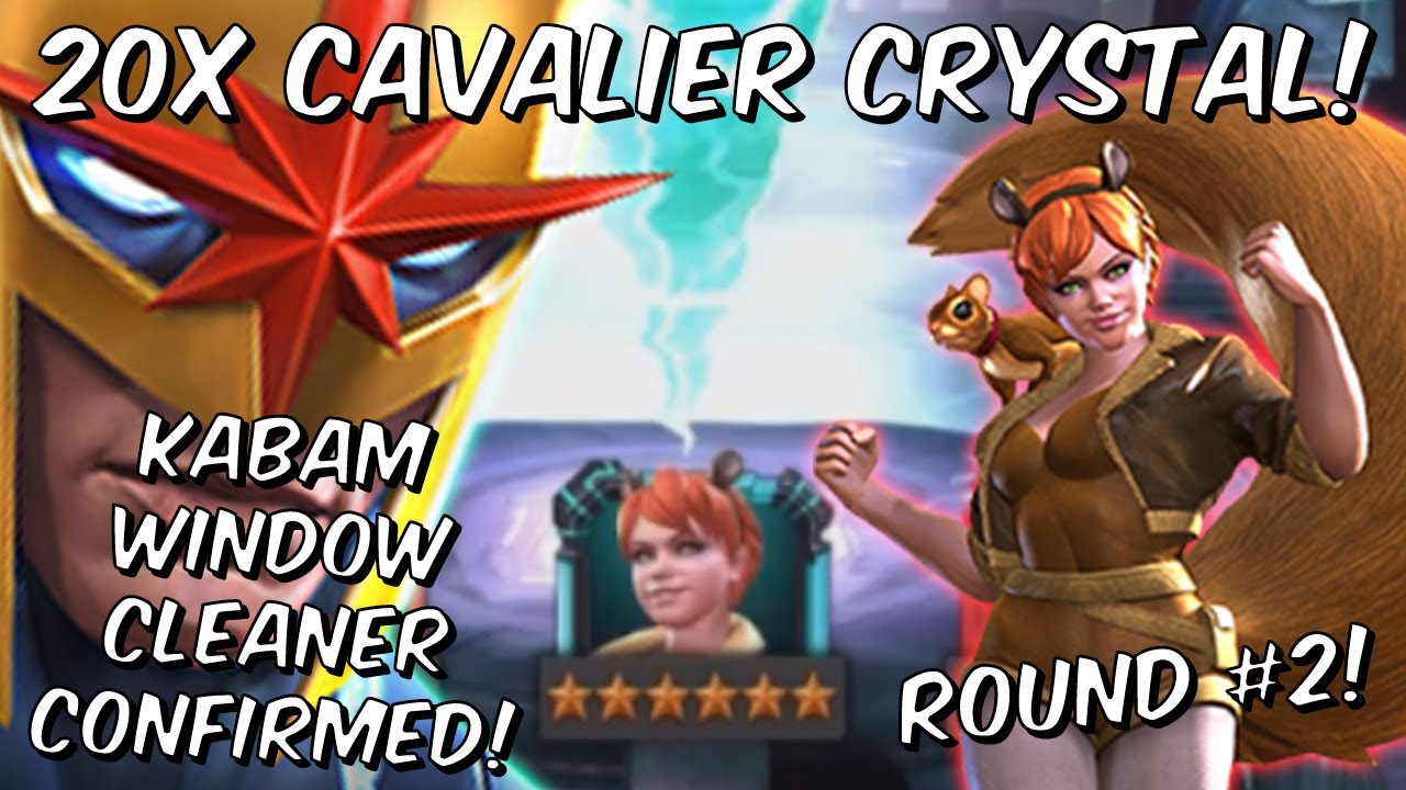 20x 6 Star Nova Cavalier Crystal Opening Round #2! - Marvel Contest of Champions