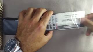 Unboxing Citizen Carry  90M electronic HANDY CALCULATOR BUSINESS MACHINES INC. CALCULADORA