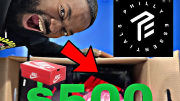 Unboxing $500 Mystery Box 🔥🔥 PhillyEssentials (Profit)