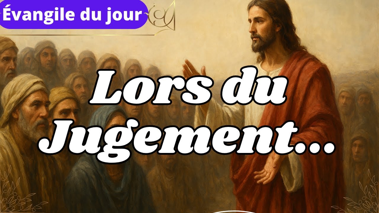 Parole et Evangile du jour Lundi 13 octobre