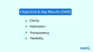 Project Manager OKR Example