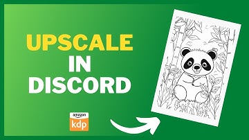 Upscale Your Midjourney Coloring Pages & Images In Discord | Tracejourney