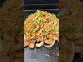 Quick look at Chicken Lo Mein on the @PitBossGrills Griddle with ABC Sweet Soy Sauce!