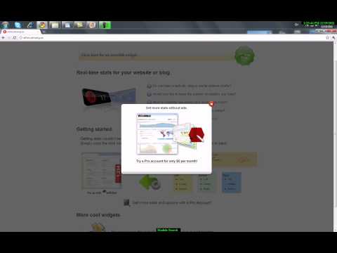 ონლაინ მთვლელის დაყენება საიტზე