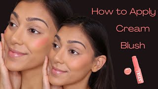 How to apply cream blush for beginners - PART 3 | Chelseasmakeup