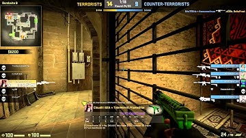 CSGO Competitive - 1v4 Clutch on Mirage