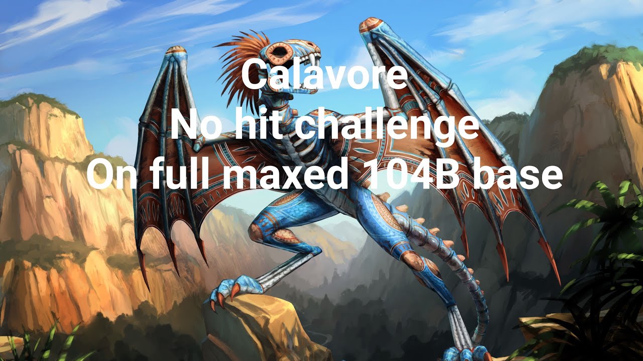 War Dragons - Calavore no hit challenge on full maxed base