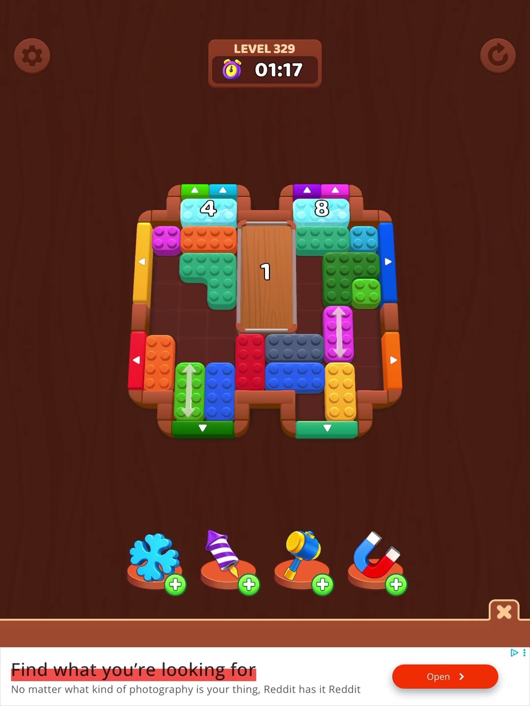 Color block puzzle 3d jam level 329 6-9-26 - YouTube