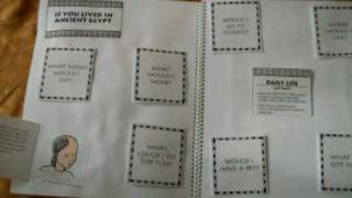 Ancient Egypt Simple Machines Lapbook