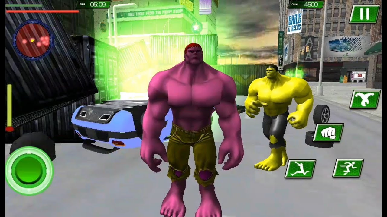 Incredible Monster Bulk Hero Fight City Rescue | Monster Vs Spider Vs Bat Hero - Android GamePlay