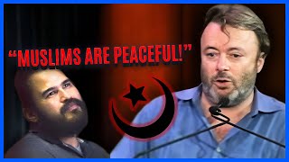 Man CLAIMS Islam Is Peaceful, Then Christopher Hitchens RESPONDS!
