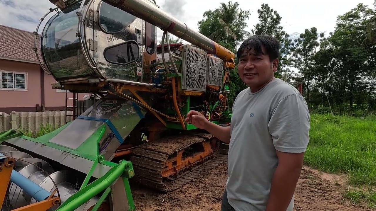 รถเกี่ยวข้าวราคาถูก เจ้านี้พลาดไม่ได้ ฝากติดตาม