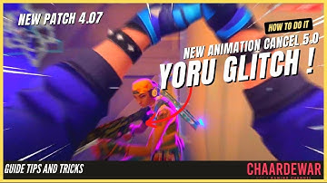*ALL NEW* Yoru Bug Animation Cancel 5.0 in  Patch 4.07 - VALORANT | Animation Cancel (After Fix)