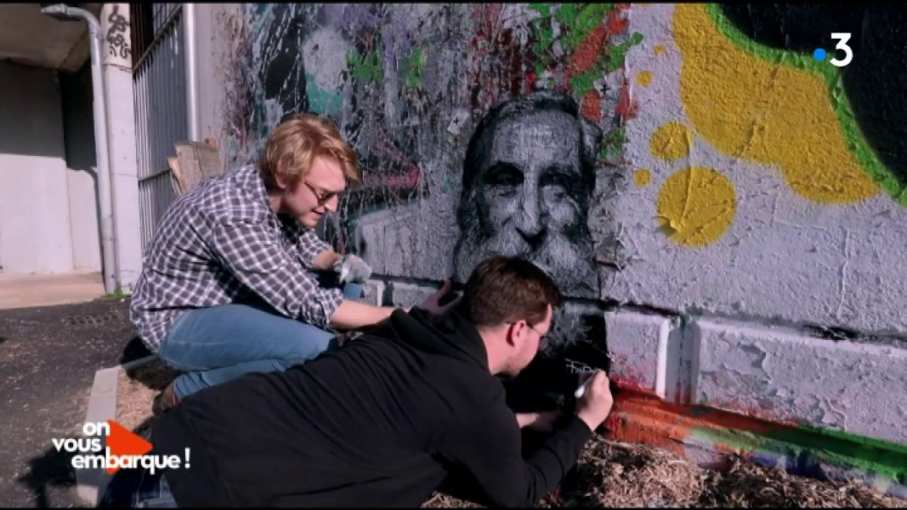 Bourges, ville de street art france télévisions sport
