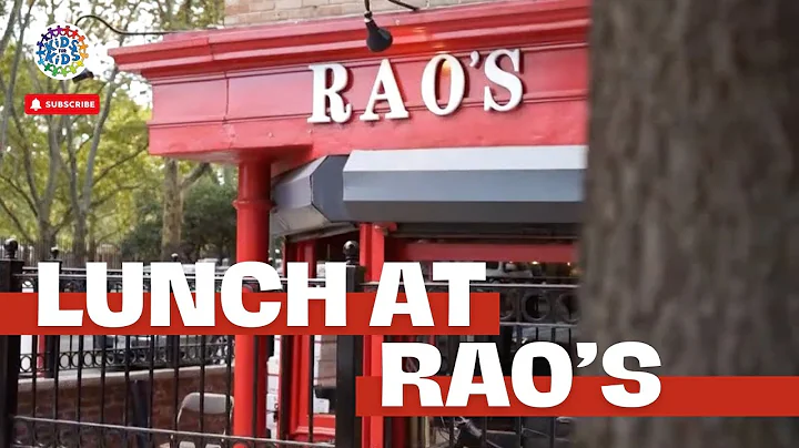 Foundation Lunch at Rao's: A Culinary National Treasure in East Harlem
