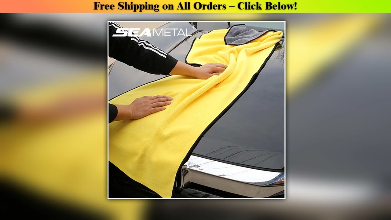 SEAMETAL Highend Microfiber Towel Car Wash Towel Detailing Cleaning Cloth Car Wash Drying Towel Car