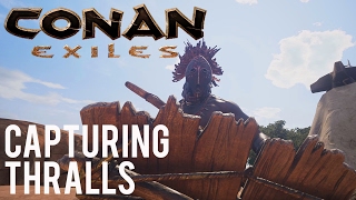 Conan Exiles - First Base and Capturing a Thrall