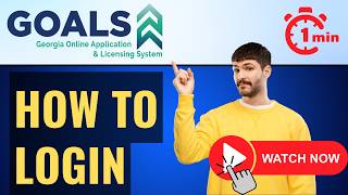 goals.sos.ga.gov Login⏬👇 Professional Licensing Login