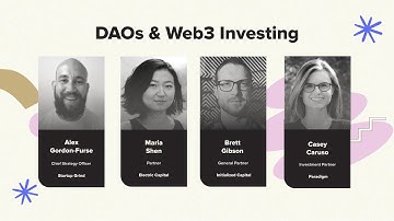 DAOs & Web3 Investing (Startup Grind Global 2022)