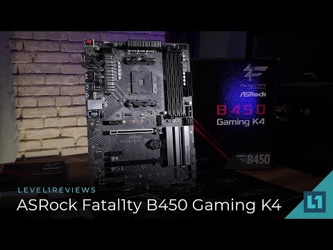 ASRock Fatal1ty B450 Gaming K4 Review + Linux Test