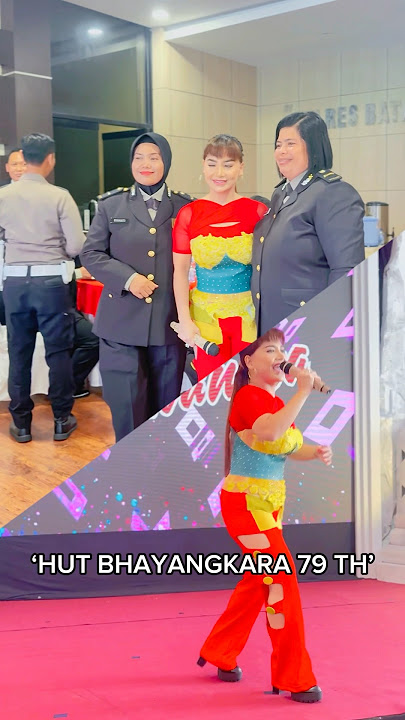 Dirgahayu Bhayangkara 79 th 🎂🥳 #irmadarmawangsa #show #polri #polrihadiruntukmasyarakat #singer