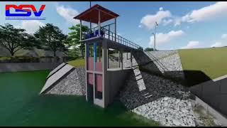 Concept design for the Houay Mak Hiew Fishway in central Lao PDR