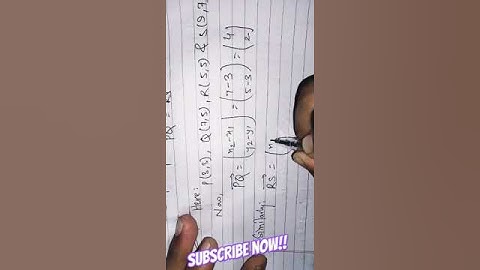 Vector।।Prove that Vector PQ = Vector RS।।Complete concept in 30 sec😱 @katari12345 #shorts #viral