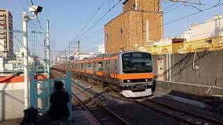 E231系MU35編成　南浦和駅5番線到着